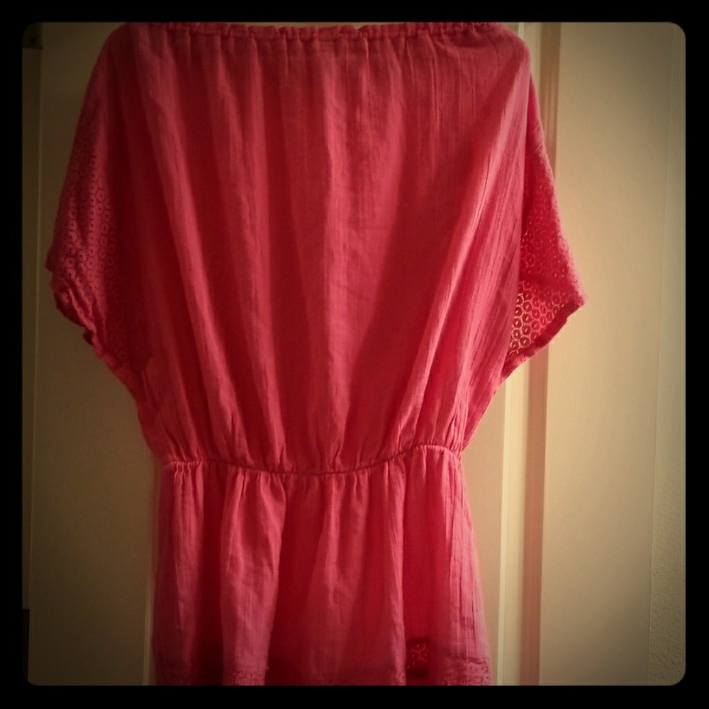 Beach blouse pink